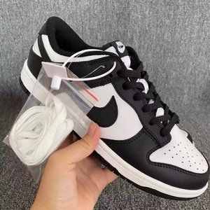 Nike black-and-white Panda